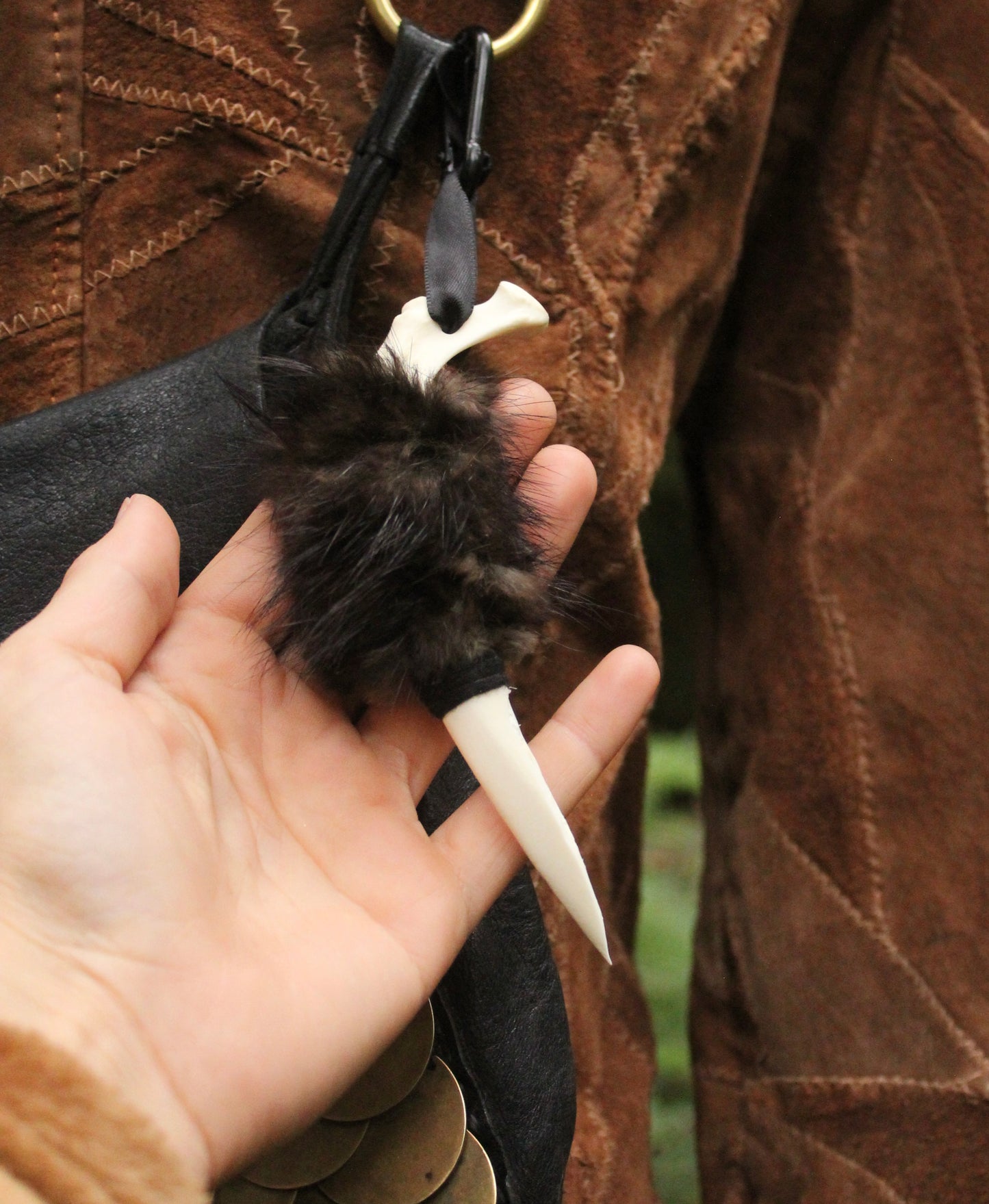 Elk Rib Stabber Keychain