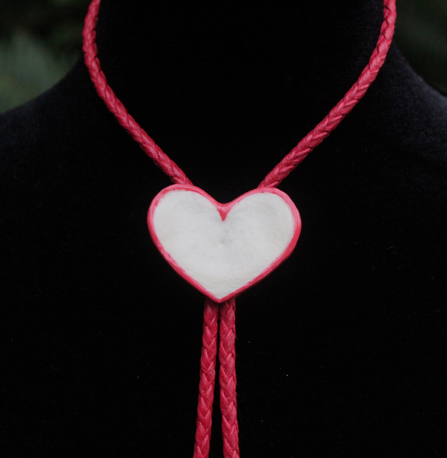 Red Heart Bolo Tie