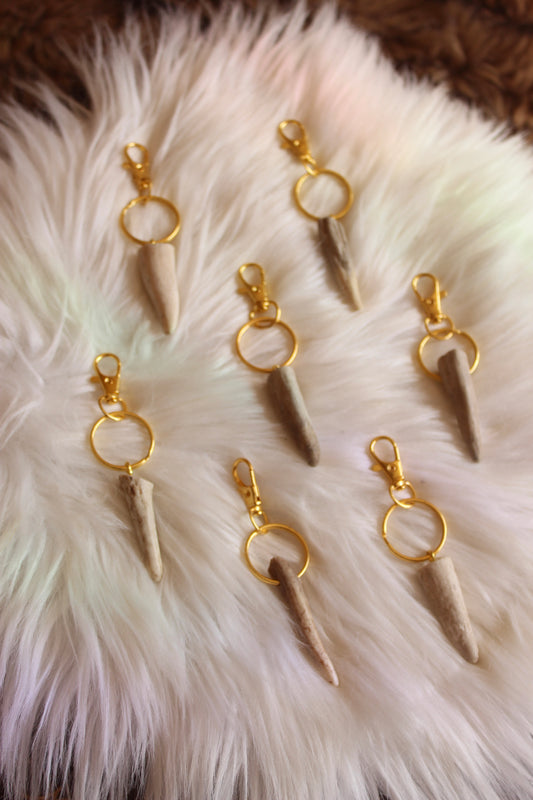 Antler Spike Keychains
