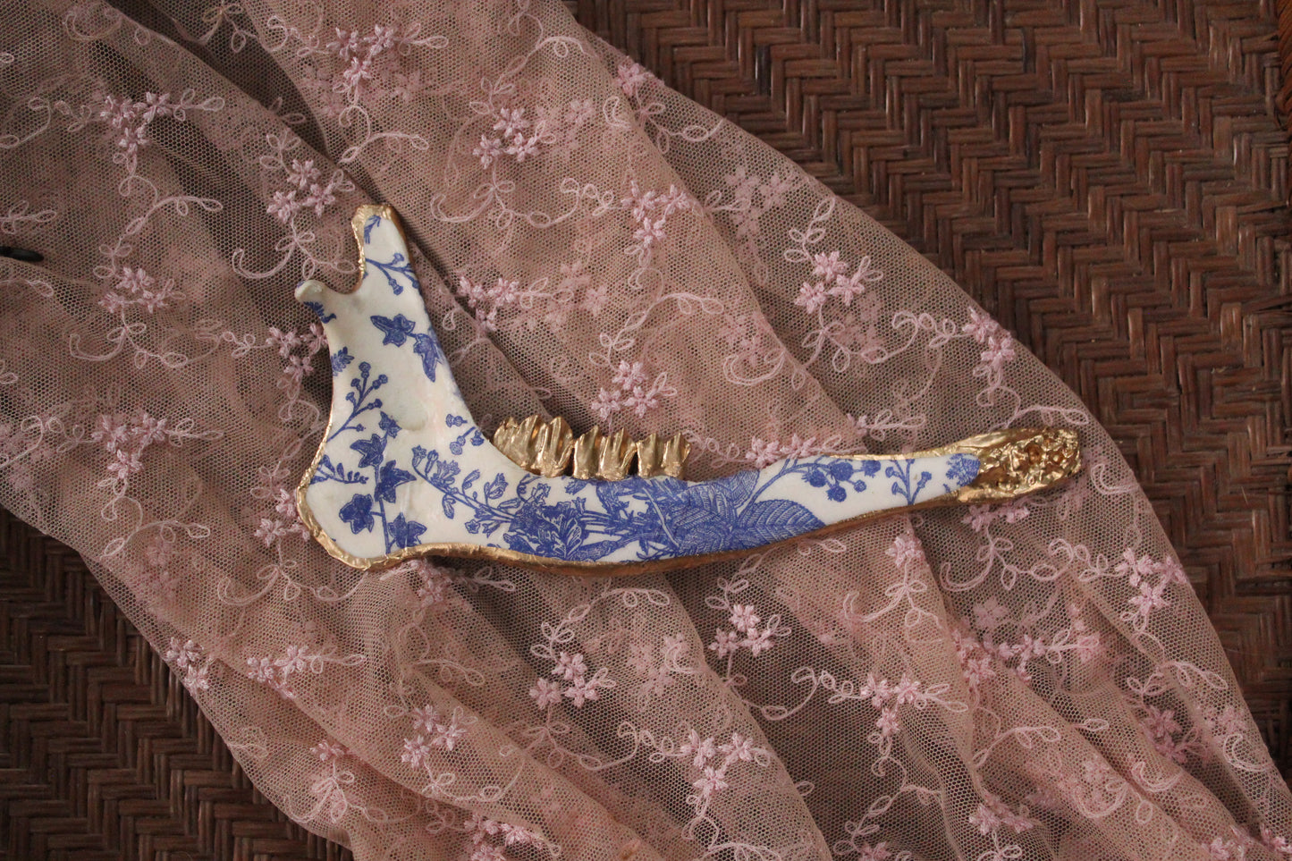 ‘Porcelain’ Deer Jaw Set