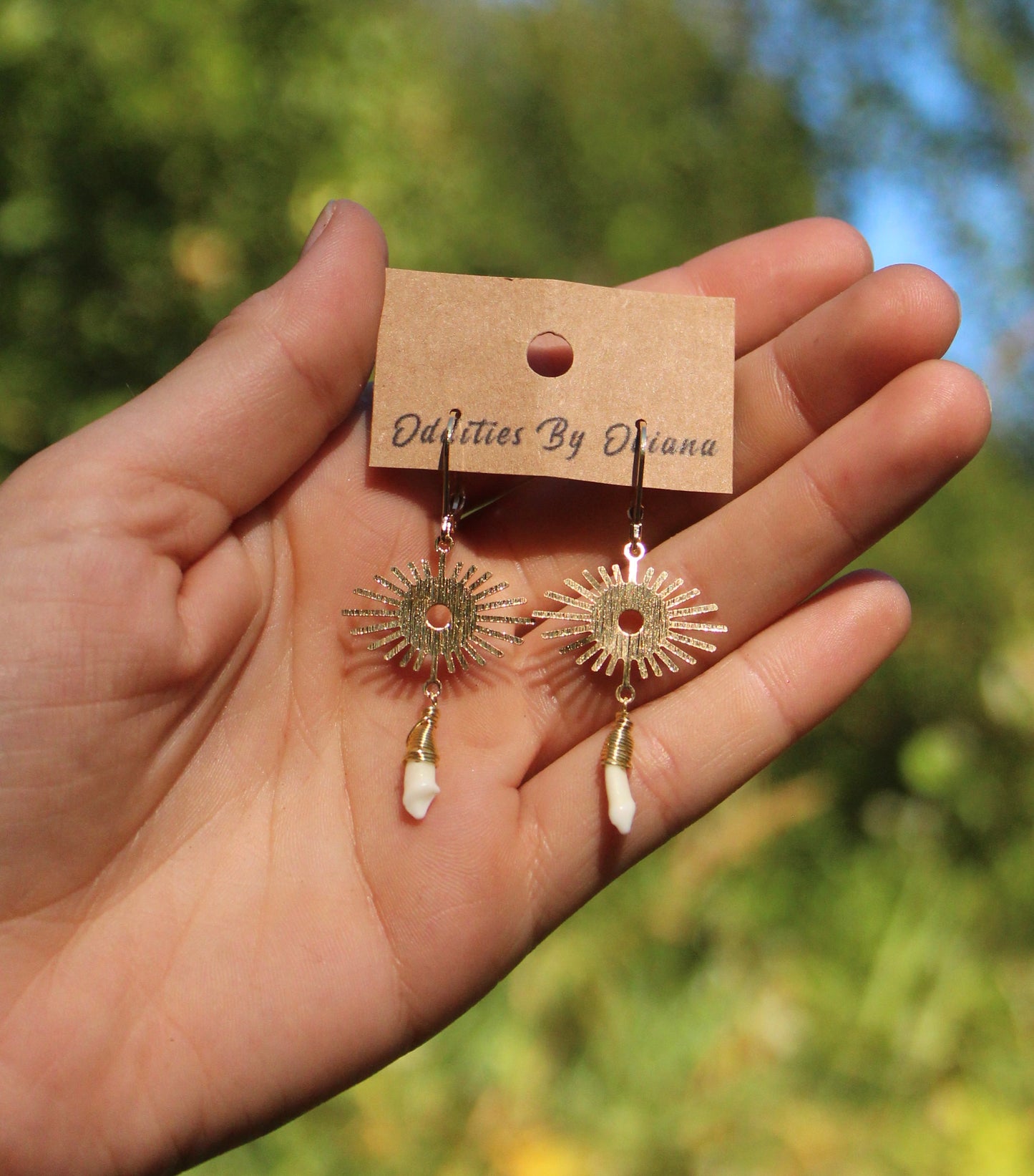 Coyote Tooth Earrings
