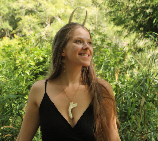 Long Horn Head Band