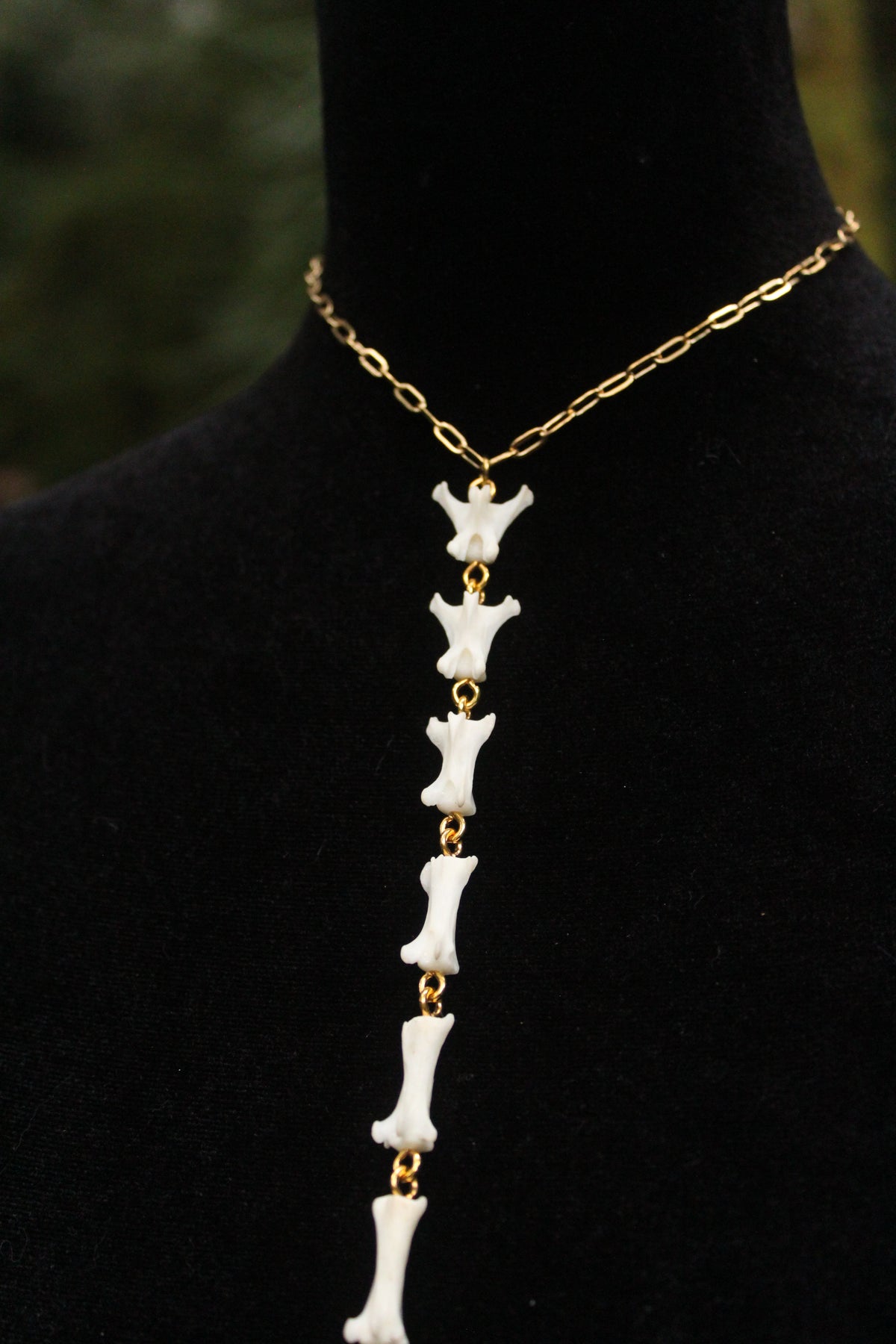Cat Tail Double Sided Necklace