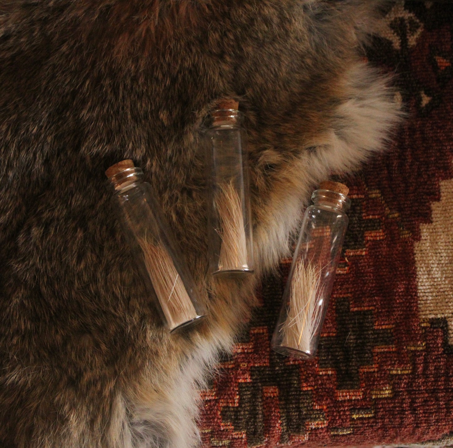 Pronghorn Antelope Fur Vial