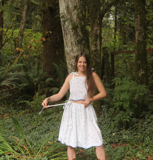 Scalloped Meadows Set *Skirt Only*