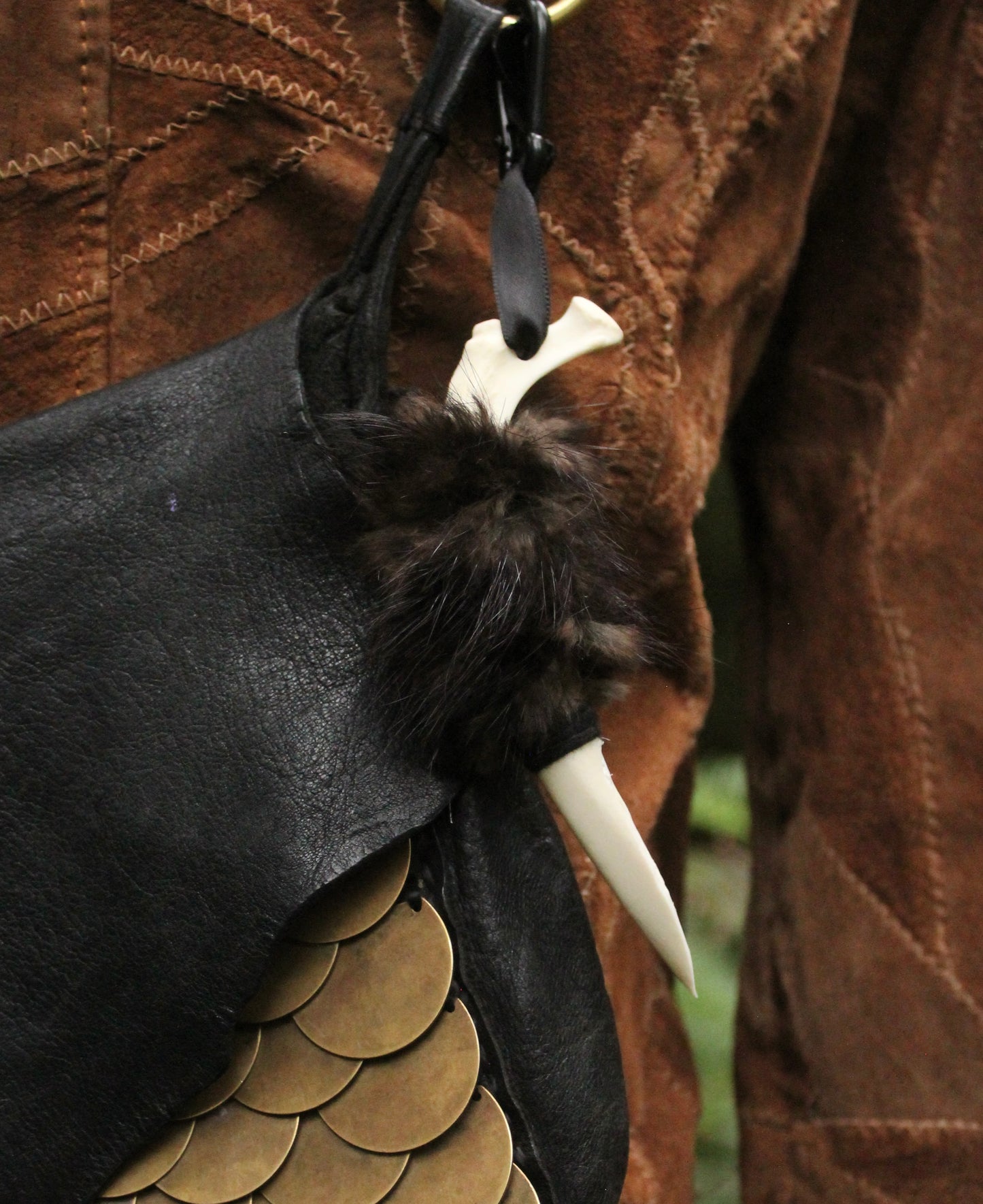 Elk Rib Stabber Keychain