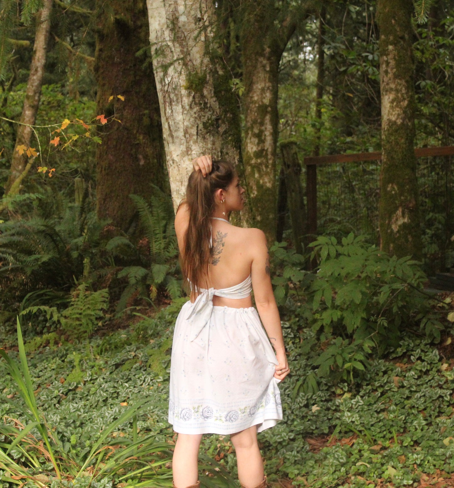 Blue Floral Set *Skirt Only*