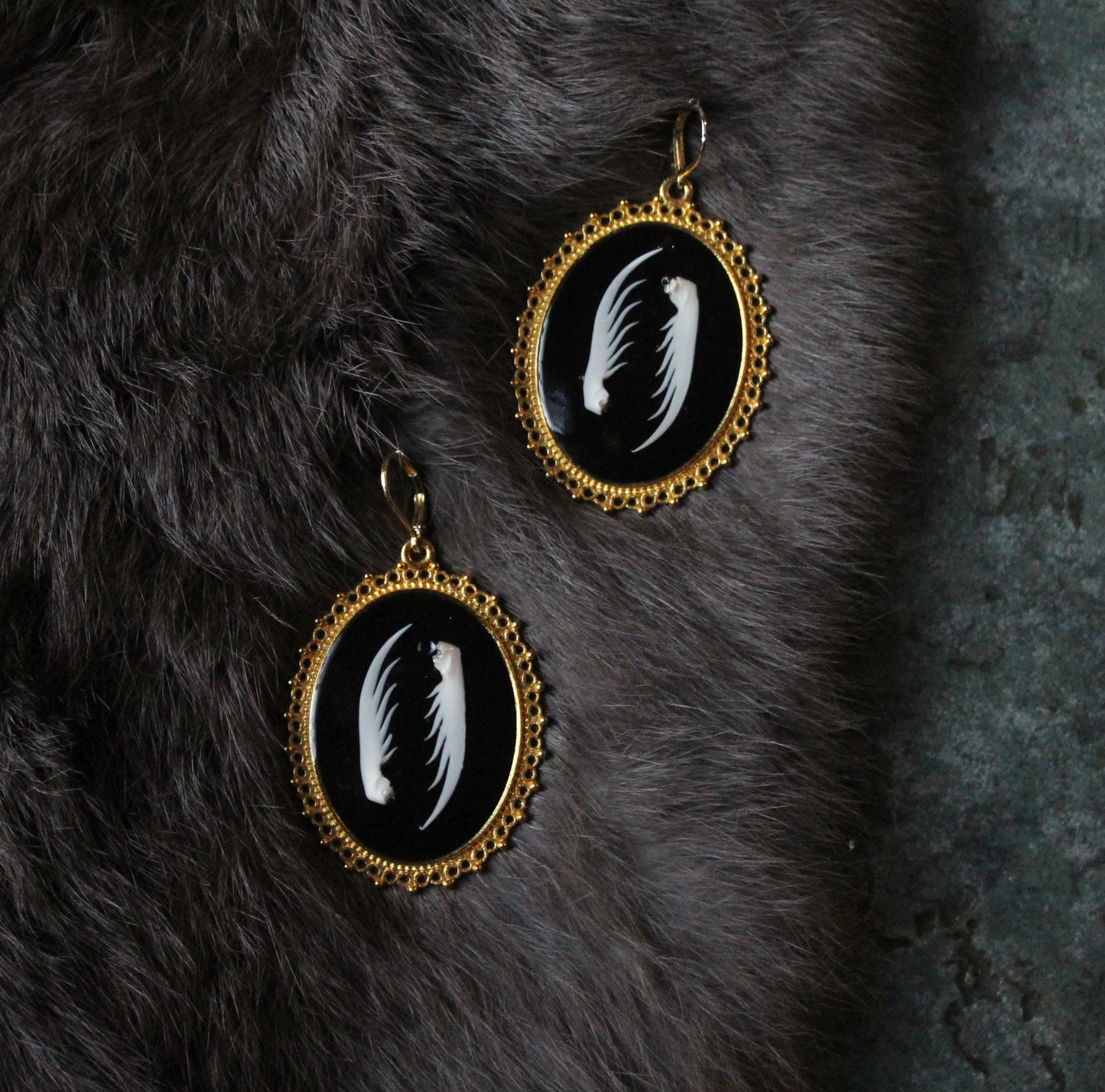 Mantis Shrimp Claw Earrings