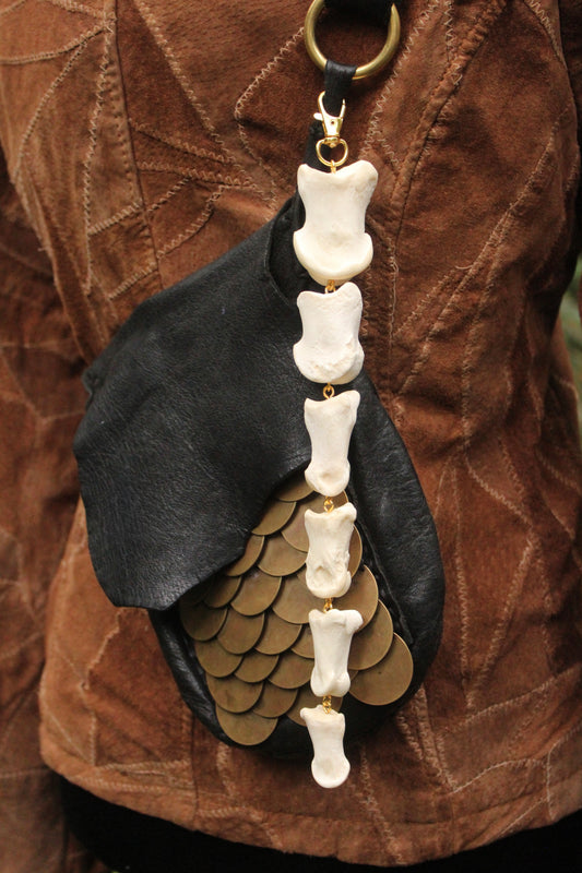 Elk & Deer Toe ‘Tail’ Keychain