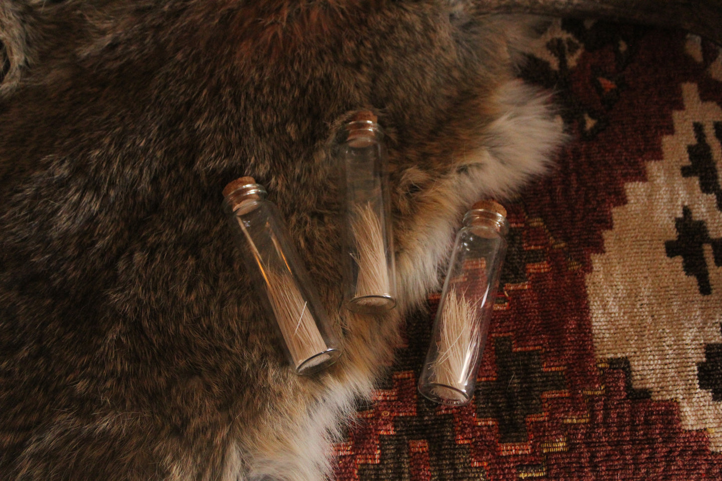 Pronghorn Antelope Fur Vial