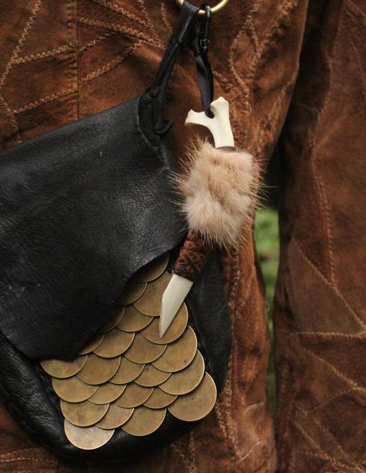 Elk Rib Stabber Keychain