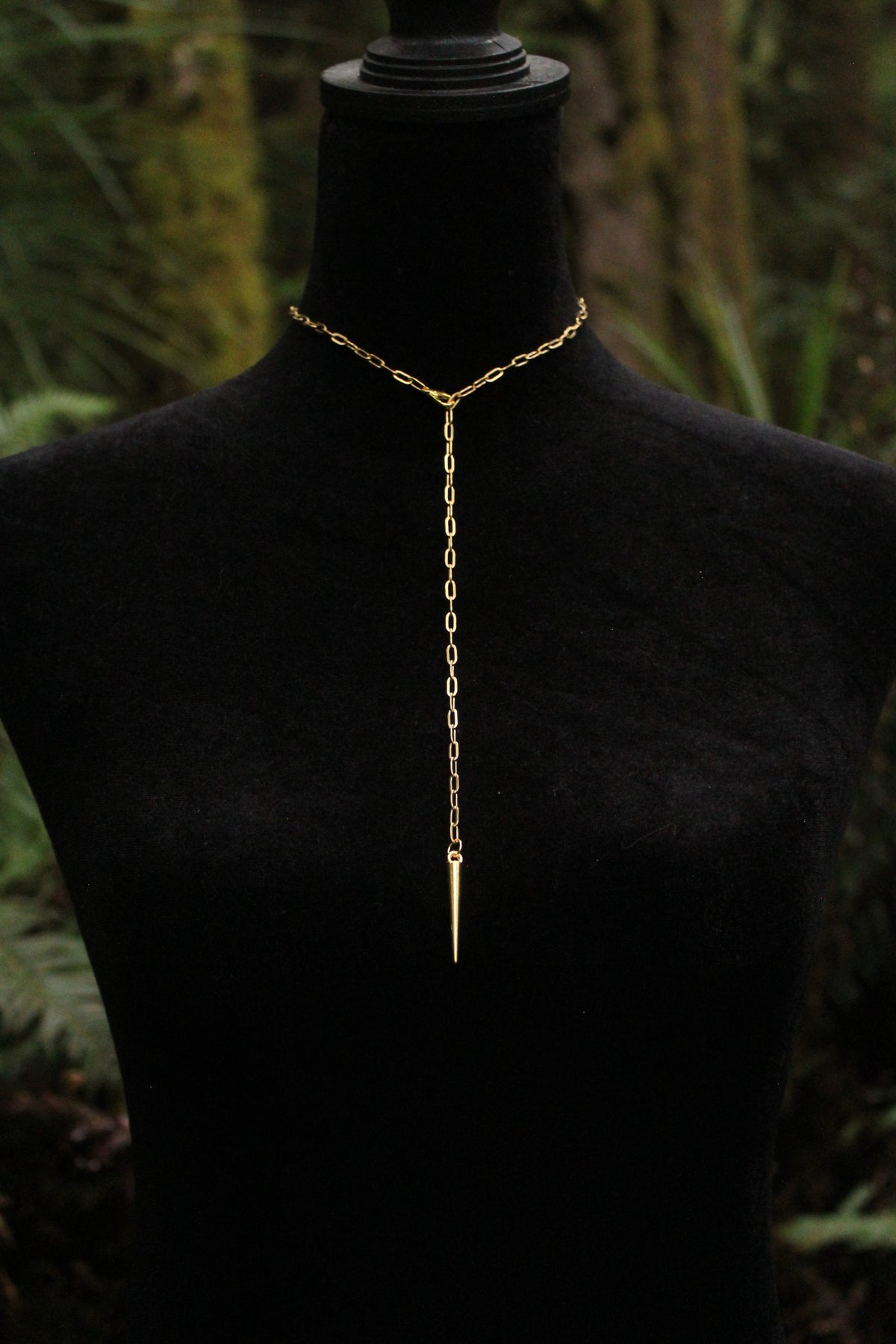 Cat Tail Double Sided Necklace