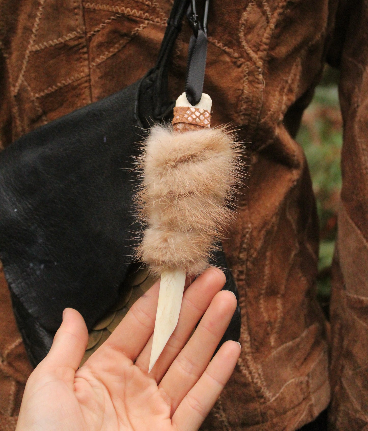 Elk Rib Stabber Keychain