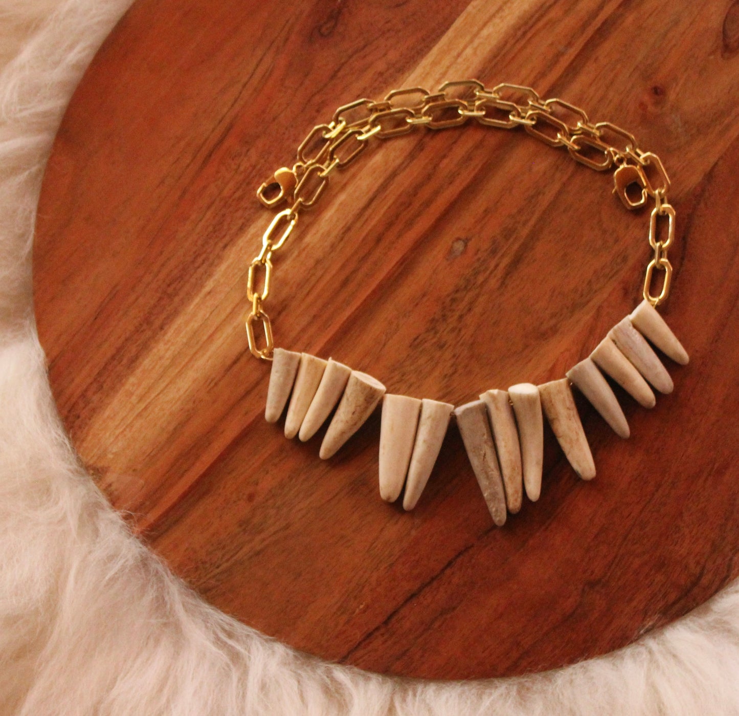 GF Chunky Spike Necklace