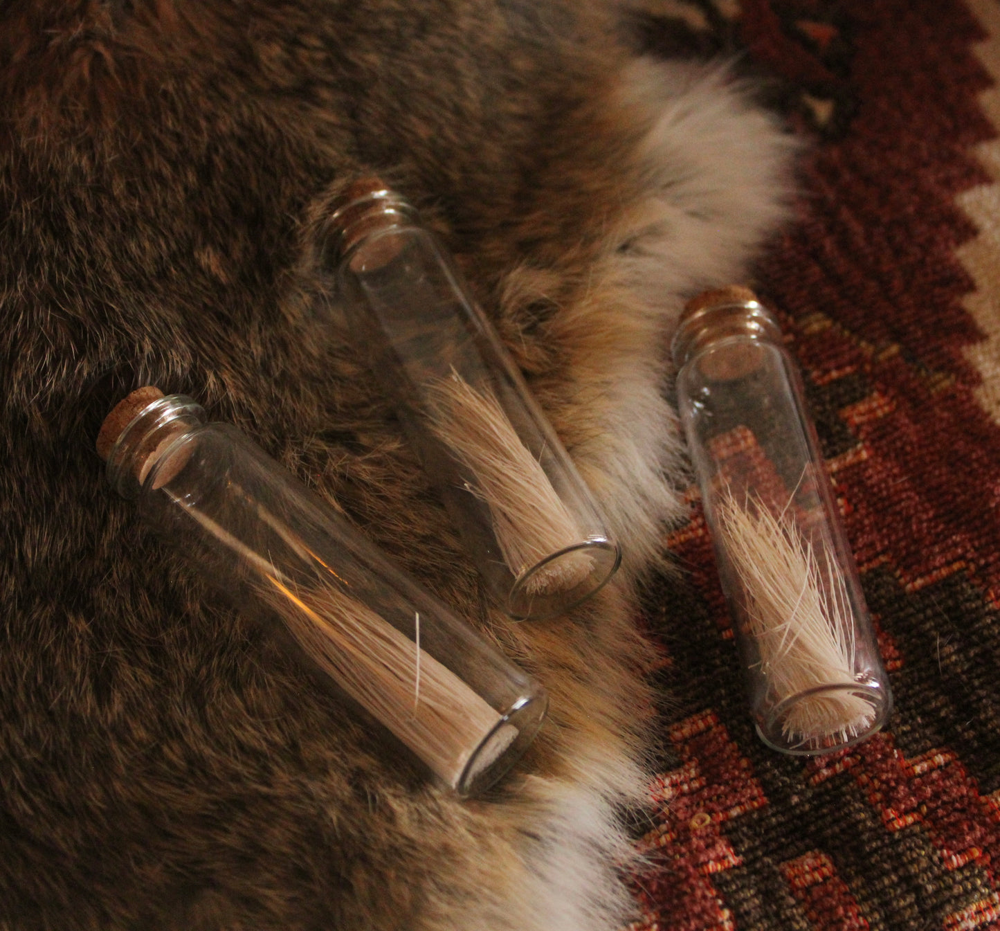 Pronghorn Antelope Fur Vial