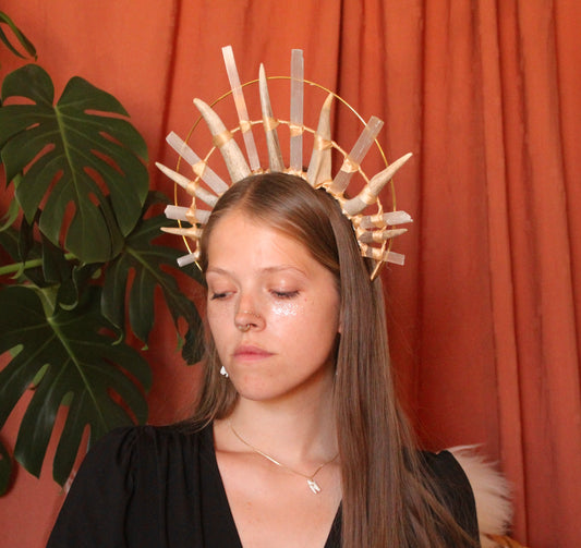 Cernunnos X Danu Inspired Antler Crown.