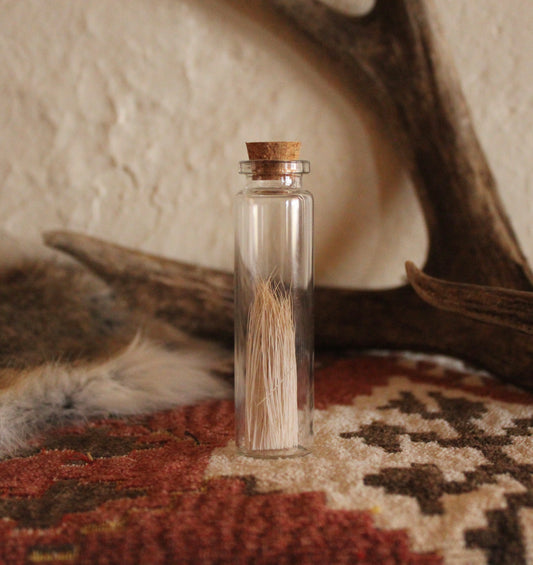 Pronghorn Antelope Fur Vial