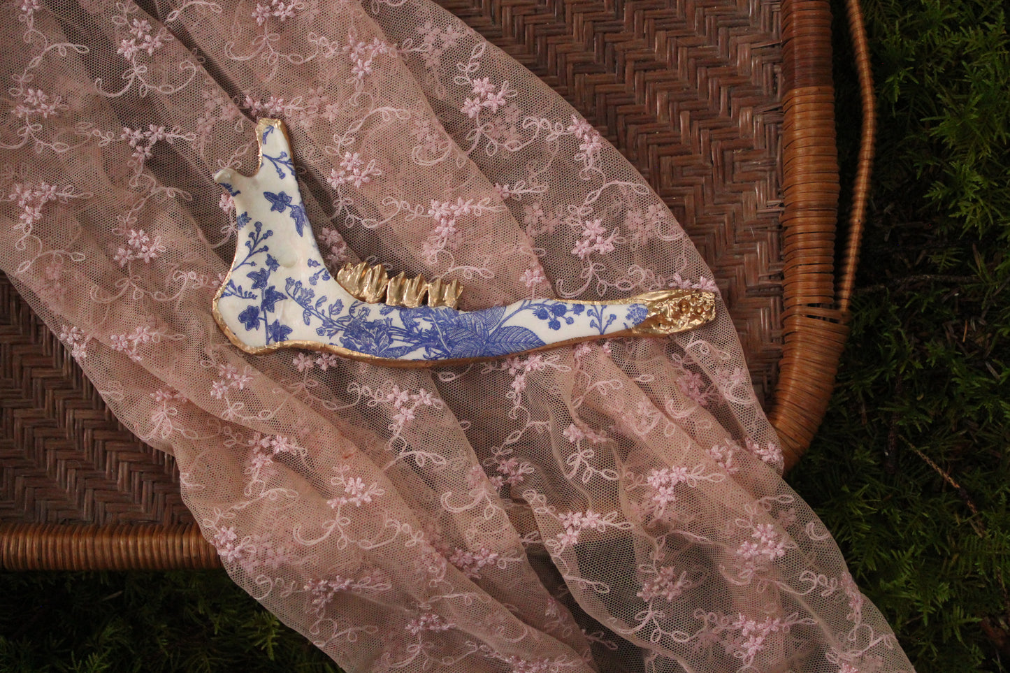‘Porcelain’ Deer Jaw Set