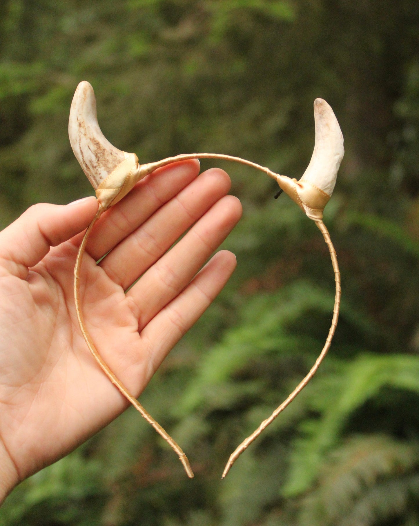 Oddball Elk Antler Tip 'Horn' Headband